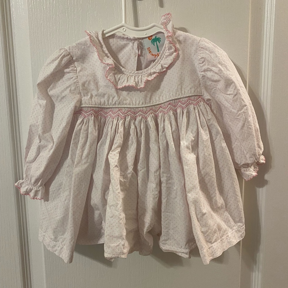 Shrimp and Grits - girls dress 18 months